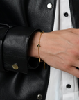 Black Clover Bracelet (Gold)