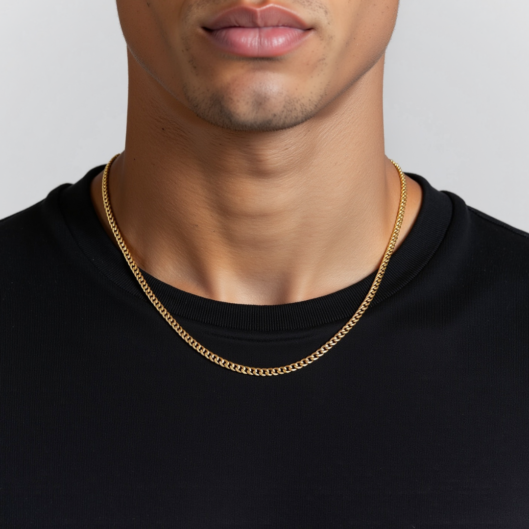 Cuban Chain (Gold) 5MM