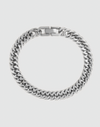 Cuban Bracelet Clasp (Silver) 8MM