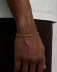 Figaro Bracelet (Gold) 5MM