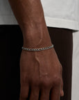 Figaro Bracelet (Silber) 5MM