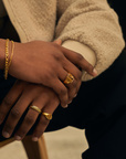 King Tiger's Eye Ring (Gold)