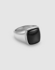 King Black Ring (Silver)