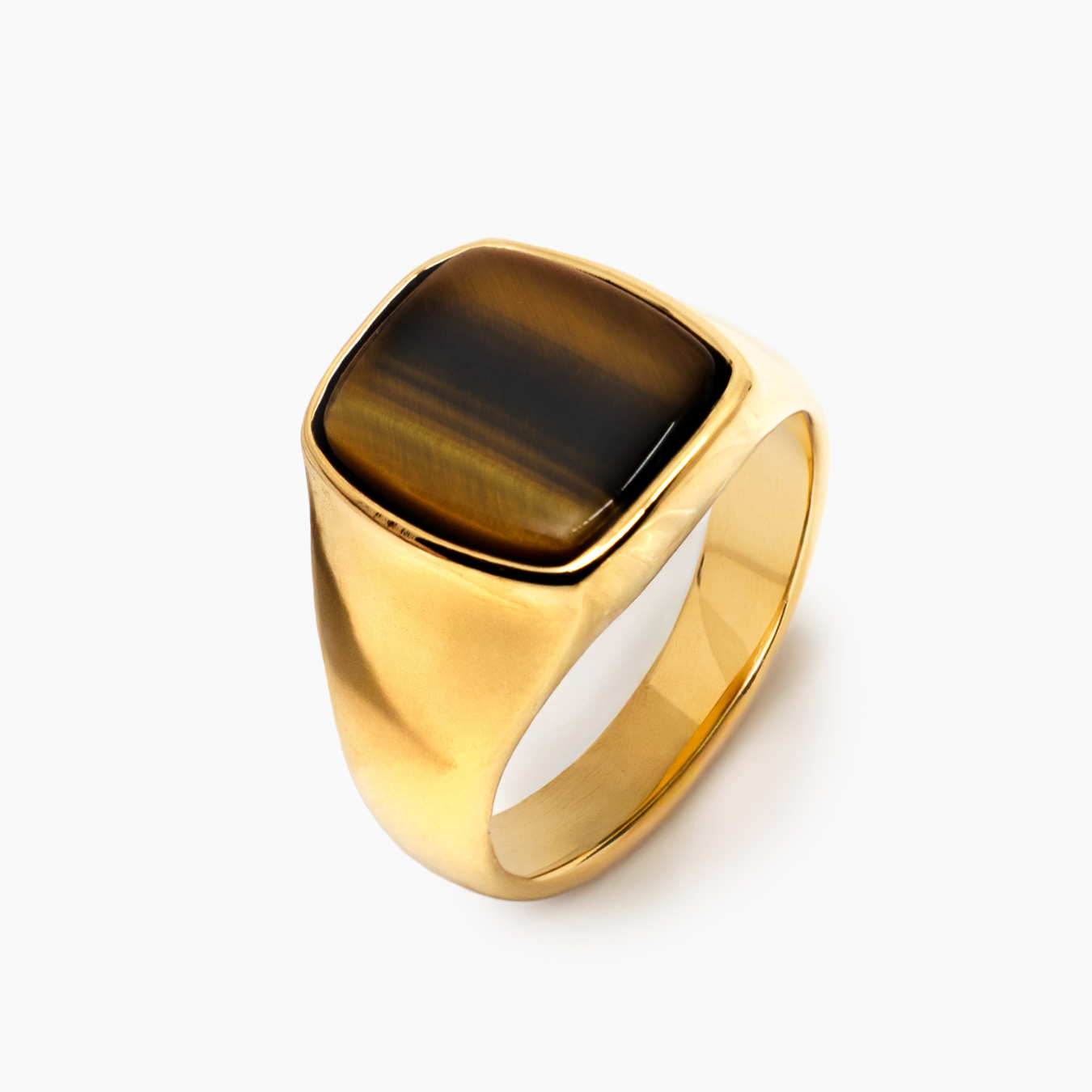 King Tiger's Eye Ring (Gold)