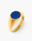 Oval Lapis Ring (Gold)