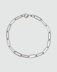 Paperclip Bracelet (Silver)