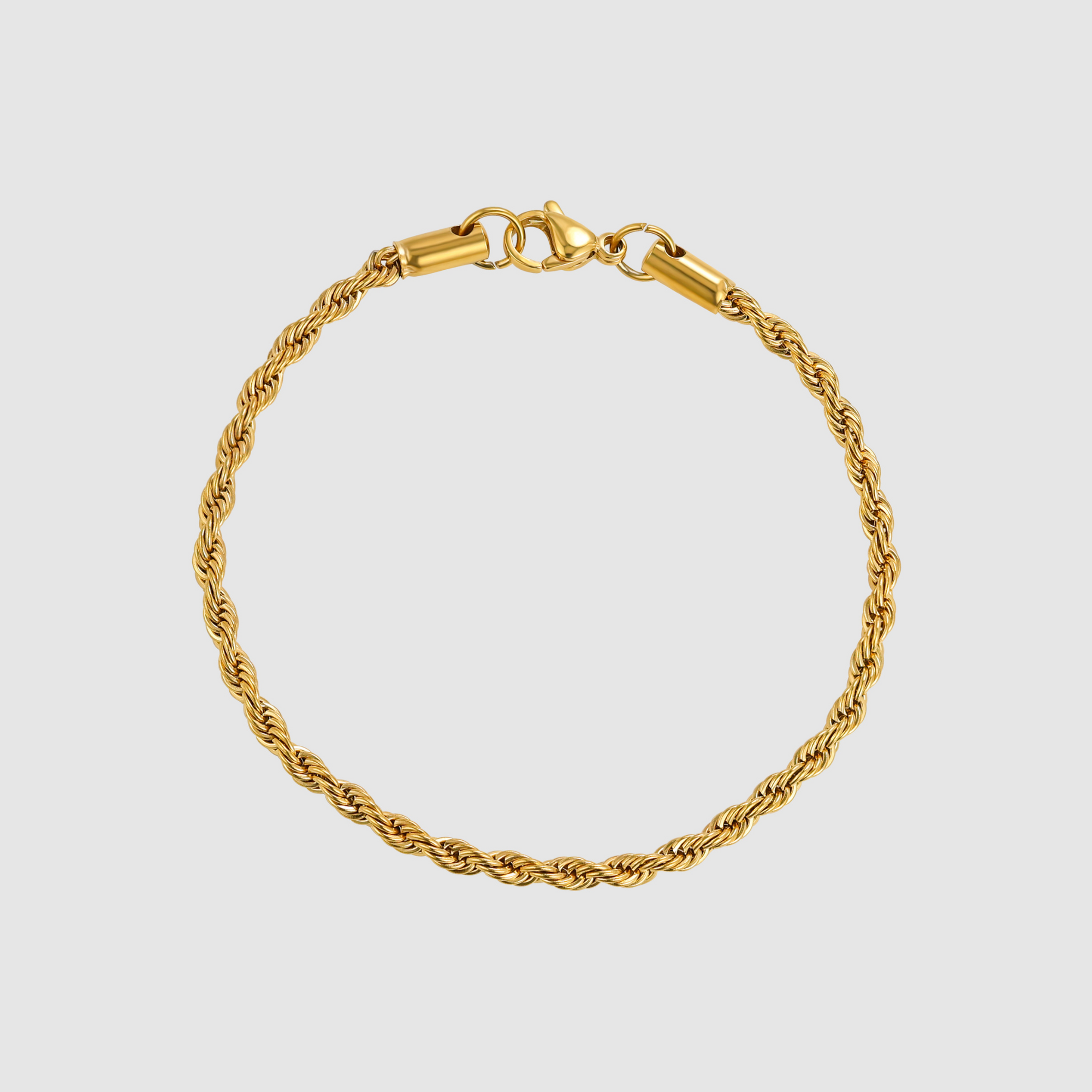 Rope Bracelet (Gold) 3MM