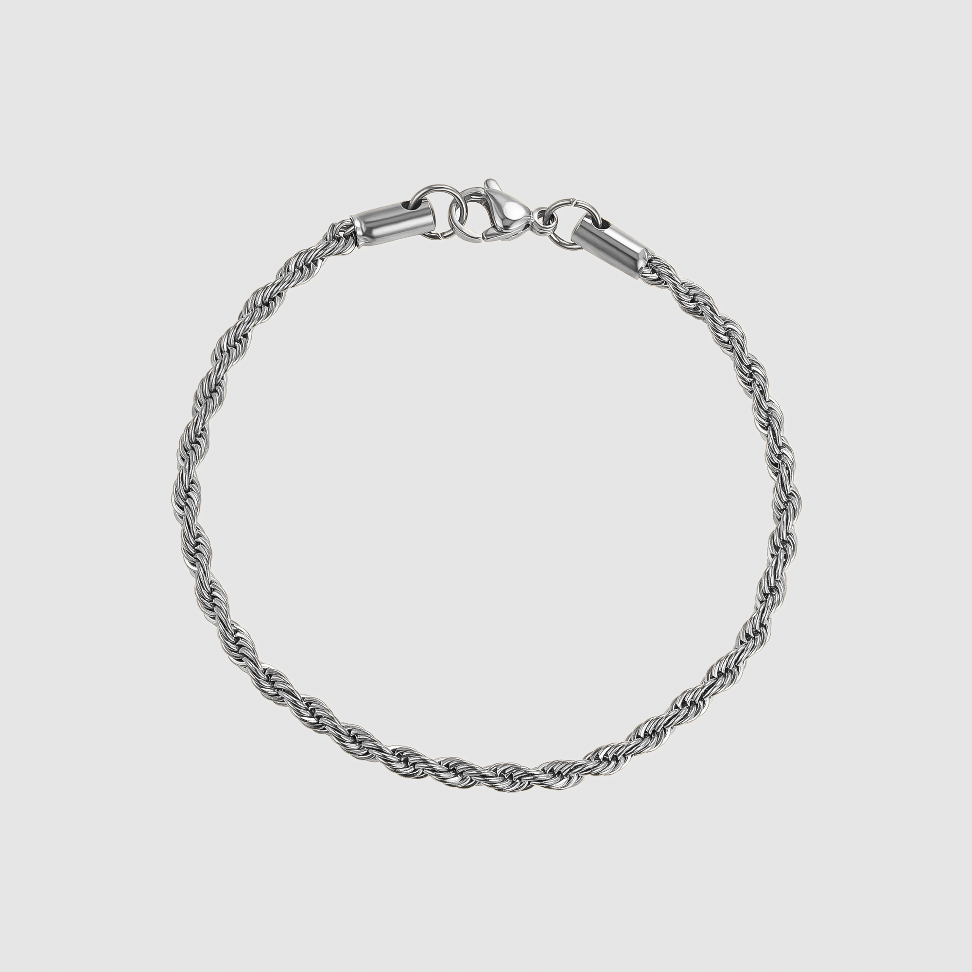Rope Bracelet (Zilver) 3MM