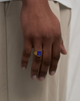 Watch Blue Ring (Gold)
