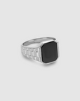 Watch Black Ring (Silver)