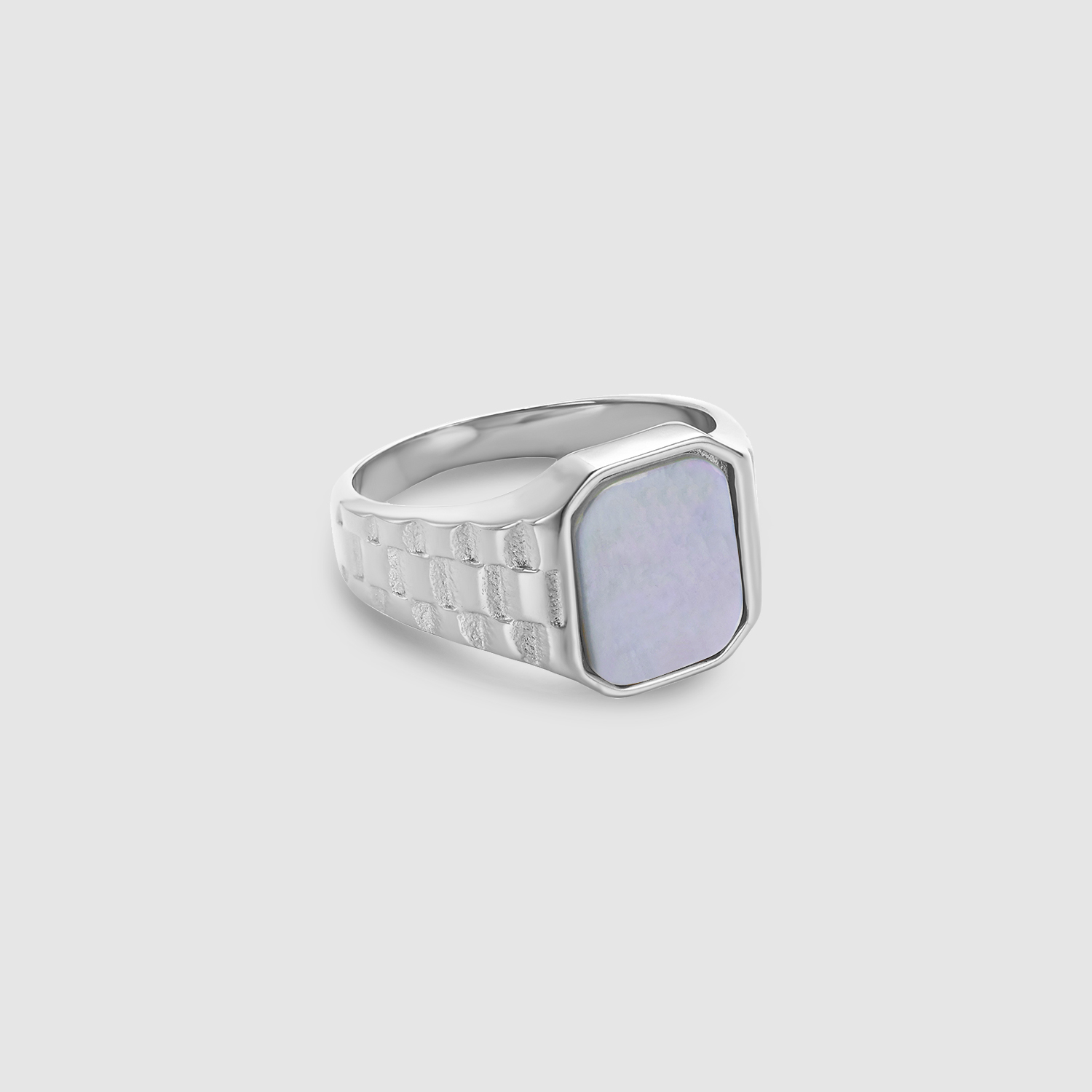 Watch White Ring (Silver)