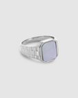 Watch White Ring (Silver)