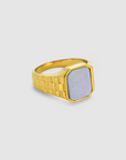 Watch White Ring (Gold)