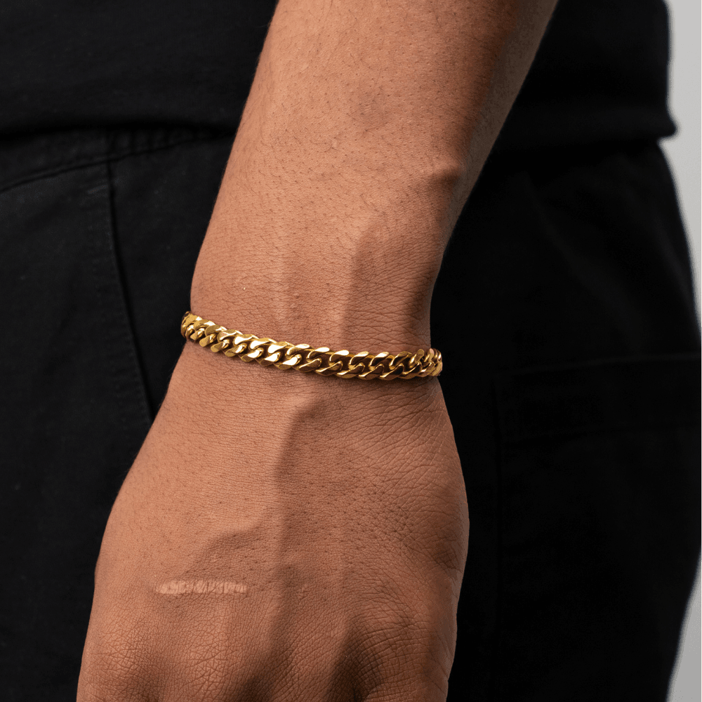 Cuban Bracelet (Gold) 5MM - Essence Amsterdam