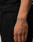 Cuban Bracelet (Silver) 3MM - Essence Amsterdam