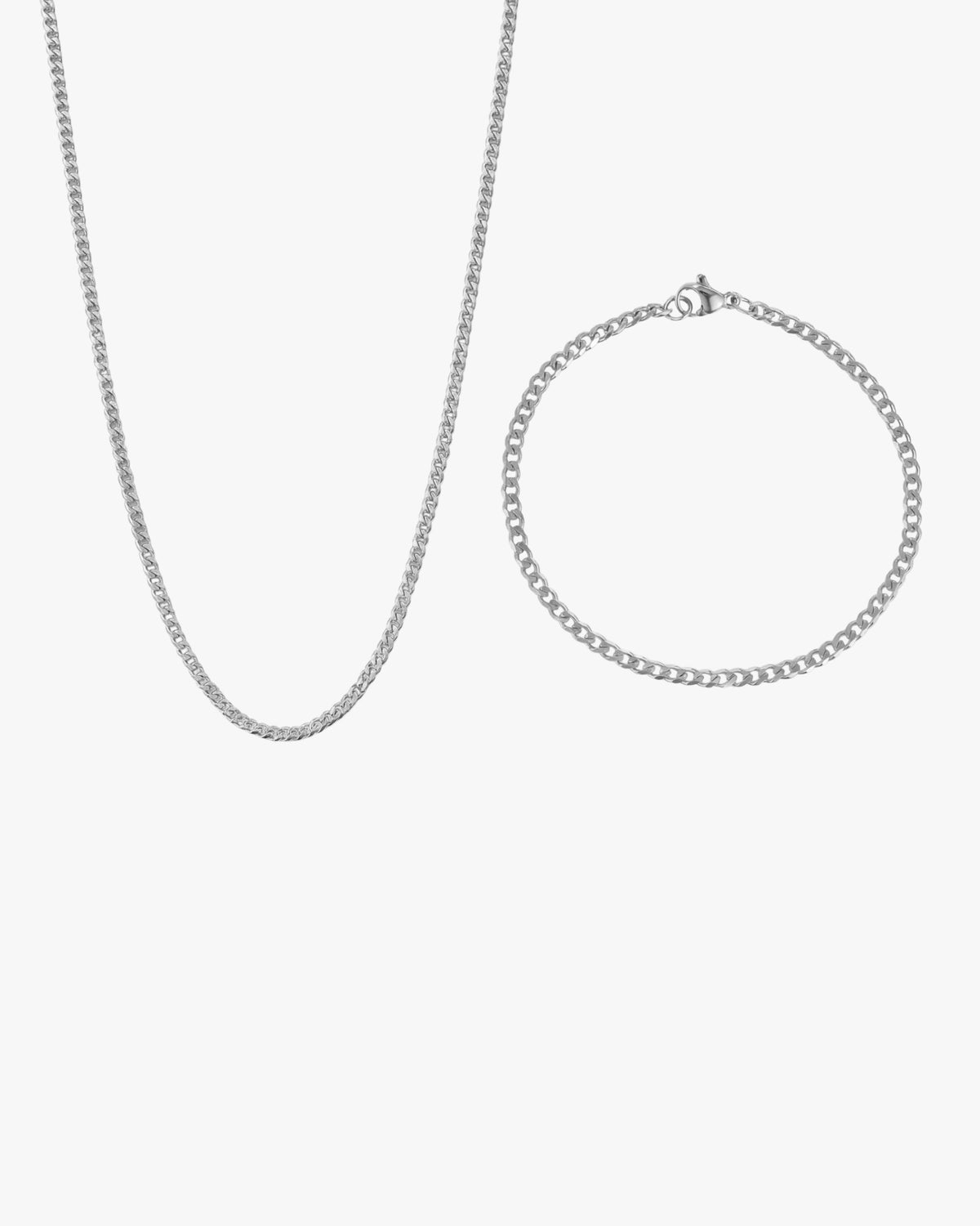 Cuban Set 3MM (Silver)