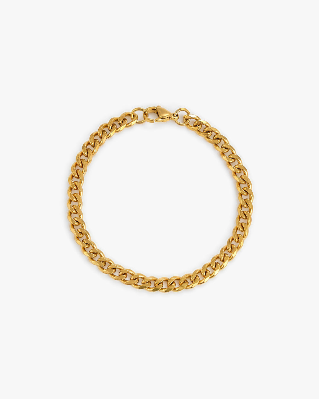 Cuban Bracelet (Gold) 5MM