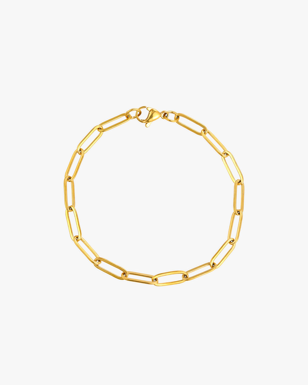 Paperclip Bracelet (Gold)