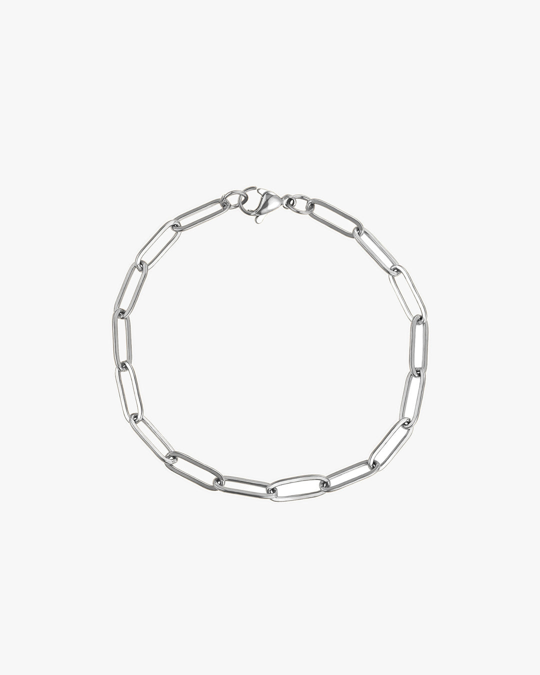 Paperclip Bracelet (Silver)
