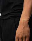Rope Bracelet (Gold) 3MM - Essence Amsterdam