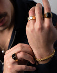 Rope Bracelet (Gold) 5MM - Essence Amsterdam