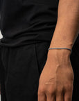 Rope Bracelet (Silver) 3MM - Essence Amsterdam
