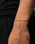 Rope Bracelet (Silver) 3MM - Essence Amsterdam