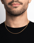 Rope Chain (Gold) 3MM - Essence Amsterdam