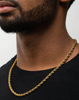 Rope Chain (Gold) 5MM - Essence Amsterdam