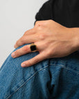Royal Signet Ring (Gold) - Essence Amsterdam