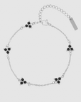 Black Clover Bracelet (Silber)