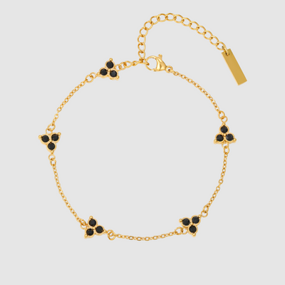 Black Clover Bracelet (Gold)