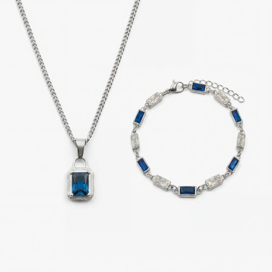 Azure Set (Silver)