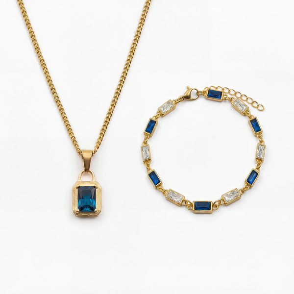 Azure Set (Gold)