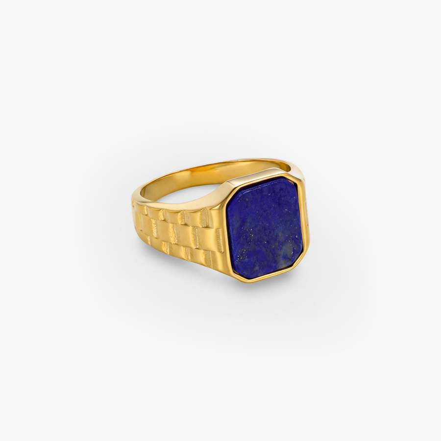 Watch Blue Ring (Gold)