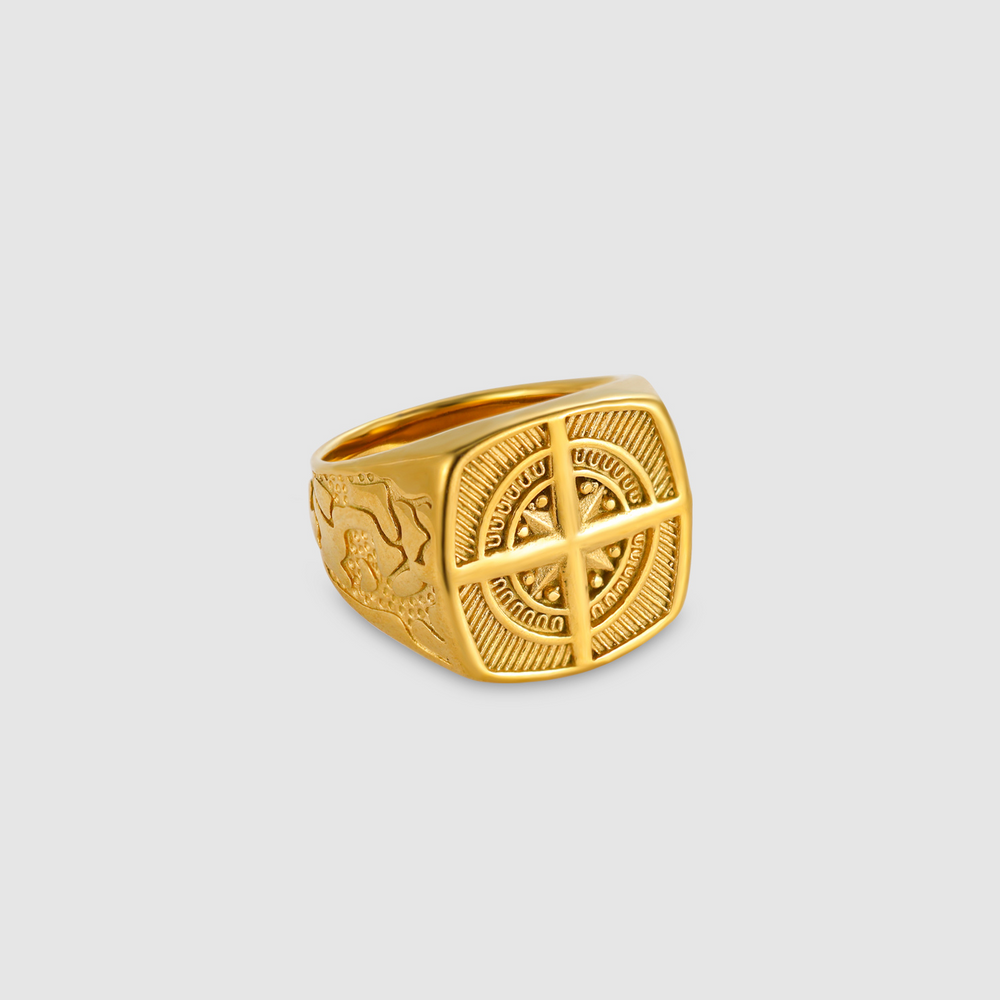 Compass Ring (Gold)