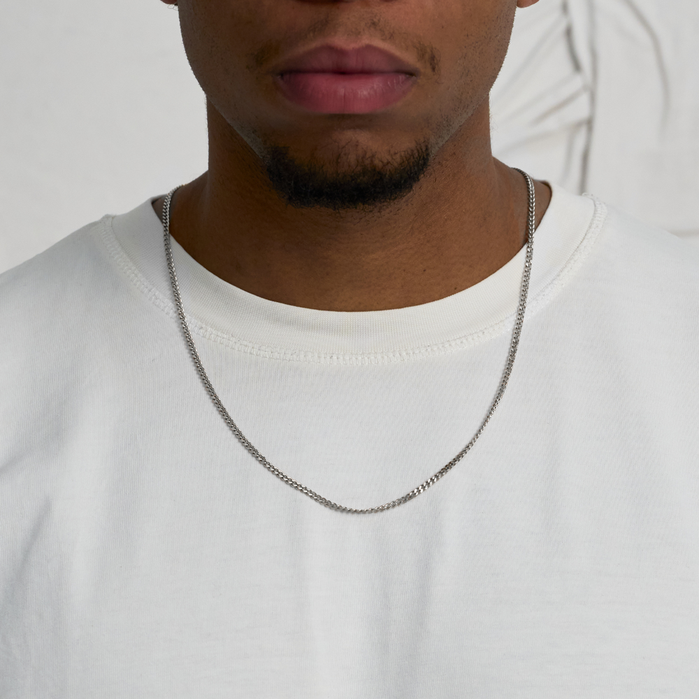 Cuban Chain (Silver) 3MM