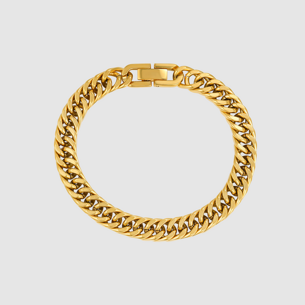 Cuban Bracelet Clasp (Gold) 8MM