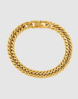 Cuban Bracelet (Goud) 8MM