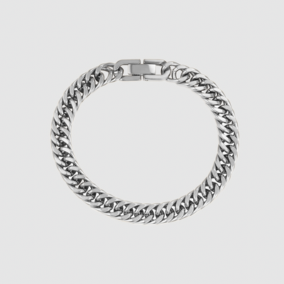 Cuban Bracelet Clasp (Silver) 8MM