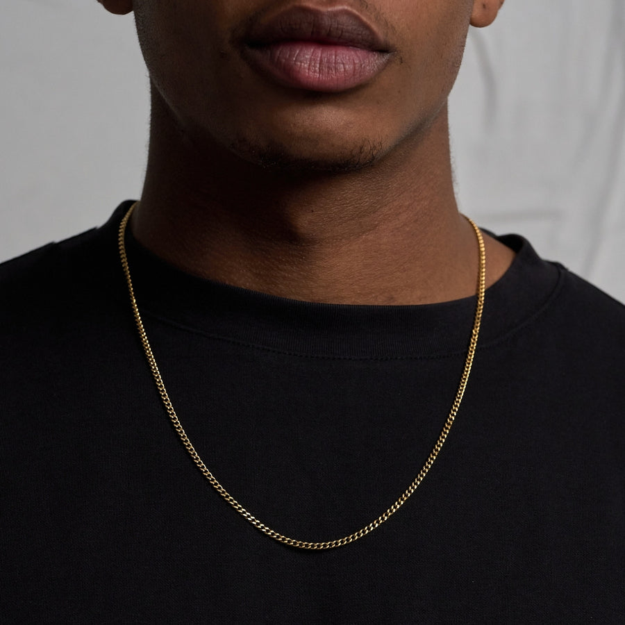 Cuban Chain (Gold) 3MM 