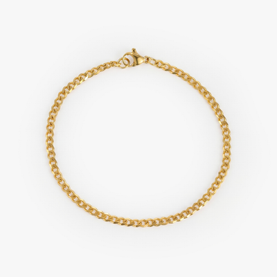 Cuban Bracelet (Gold) 3MM