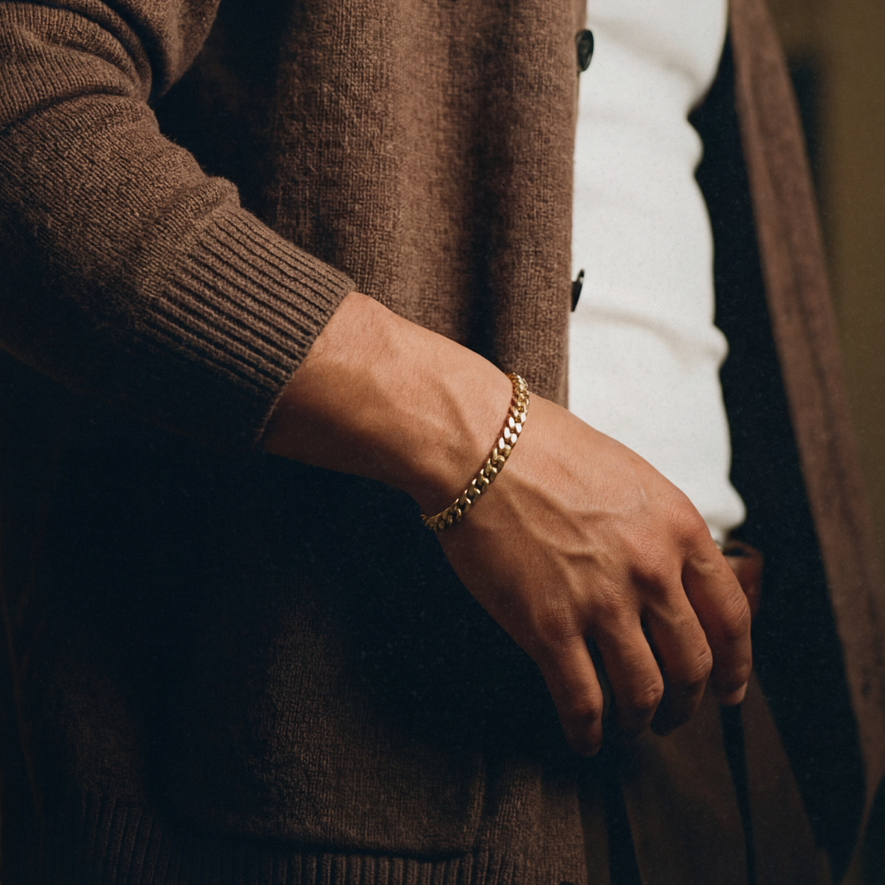 Cuban Bracelet (Gold) 5MM 