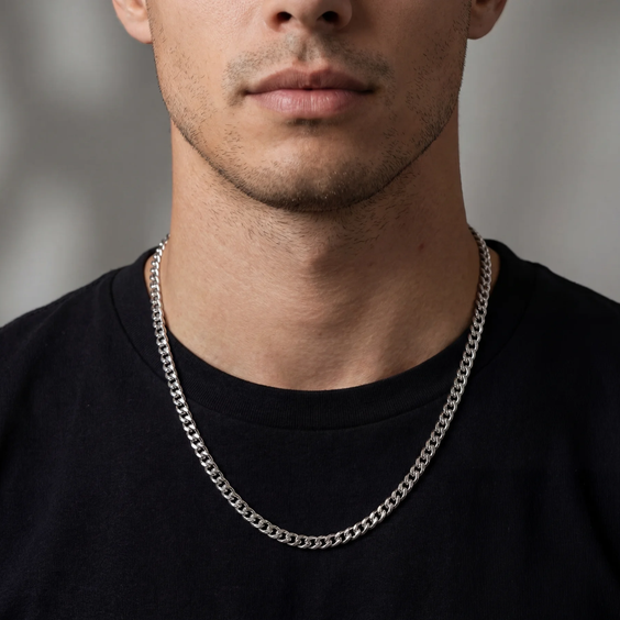 Cuban Chain (Silver) 5MM