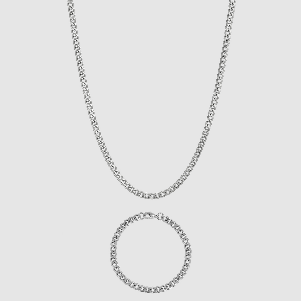 Cuban Set 5MM (Silber)