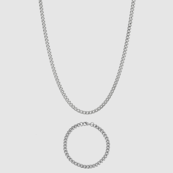 Cuban Set 5MM (Silber)