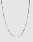 Figaro ketting (zilver) 3MM