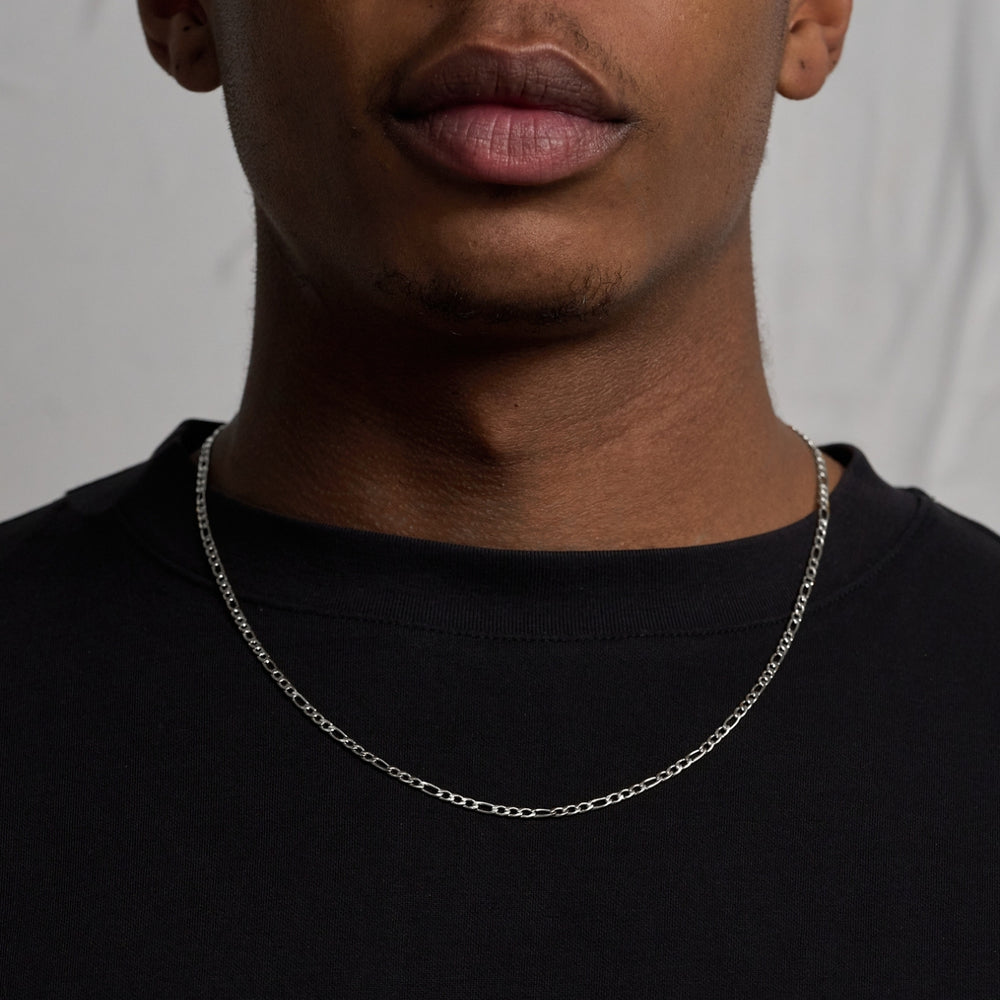 Figaro Chain (Silver) 3MM
