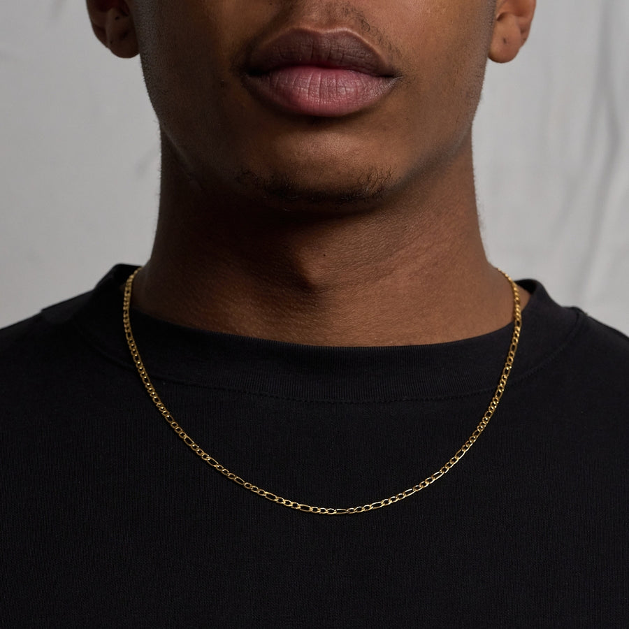 Figaro Chain (Gold) 3MM