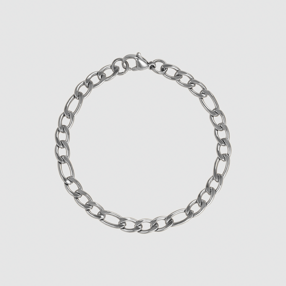 Figaro Bracelet (Silver) 5MM